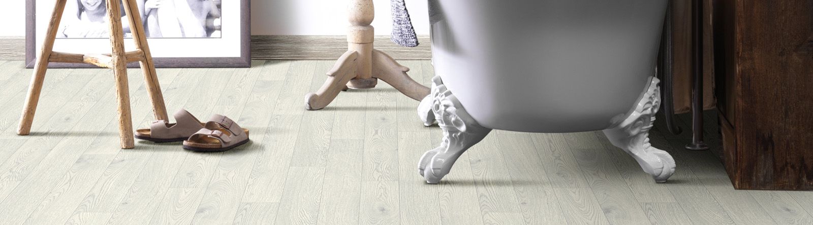 Bathroom flooring ideas: vinyl floors